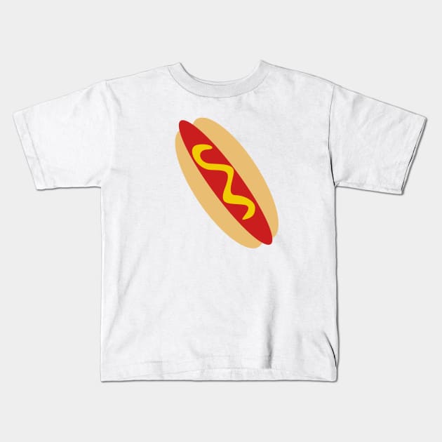 Hotdog Kids T-Shirt by TriggerAura